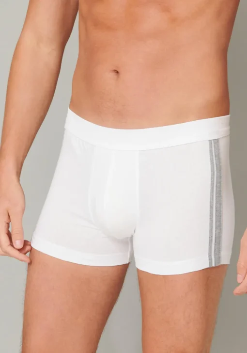 SCHIESSER 95/5 Stretch shorts (3-pack), wit