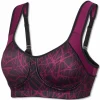 SCHIESSER Active bh (1-pack), dames sportbeha voorgevormde cups zonder beugel high support berry gedessineerd