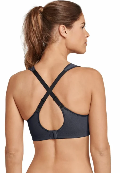 SCHIESSER Active bh (1-pack), dames sport-bh antraciet