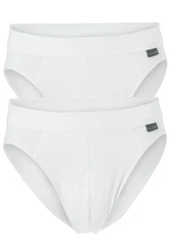 SCHIESSER Authentic rioslips (2-pack), wit