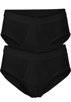 SCHIESSER Authentic sportslips (2-pack), zwart