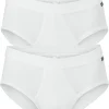SCHIESSER Authentic sportslips (2-pack), wit