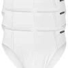 SCHIESSER Cotton Essentials supermini slips (3-pack), wit