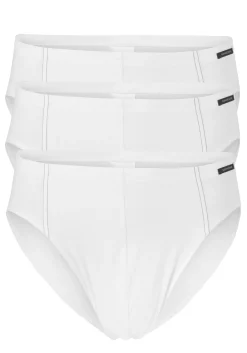 SCHIESSER Cotton Essentials supermini slips (3-pack), wit