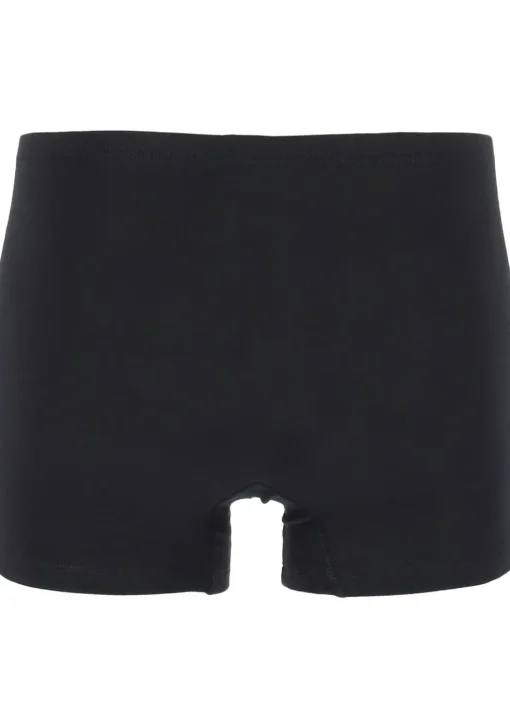 SCHIESSER Cotton Essentials shorts (2-pack), zwart
