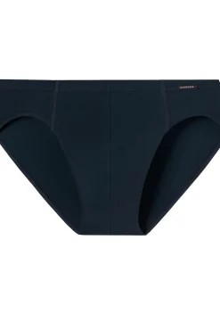 SCHIESSER Cotton Essentials supermini slips (3-pack), donkerblauw