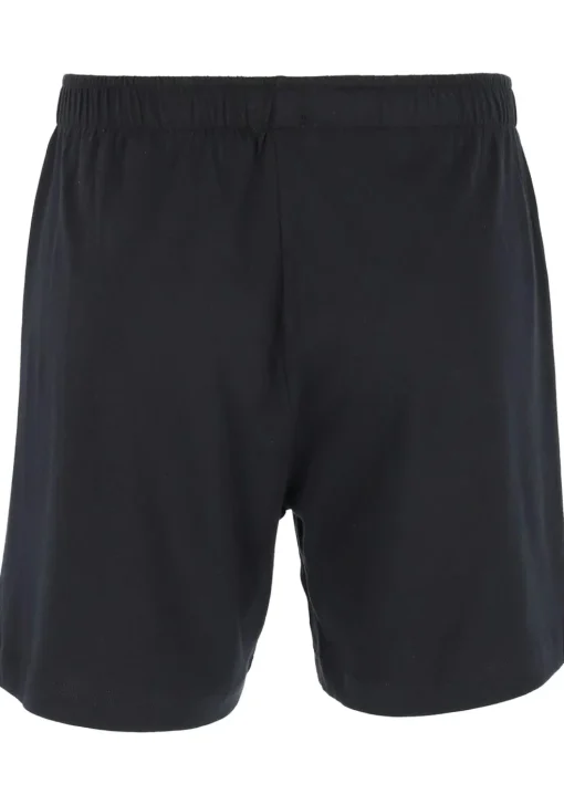 SCHIESSER Cotton Essentials boxershorts wijd (2-pack), tricot, zwart en blauw fijn gestreept
