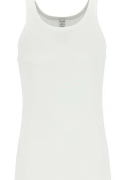 SCHIESSER Essentials singlets (2-pack), Doppelribb, wit