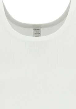 SCHIESSER Essentials singlets (2-pack), Doppelribb, wit
