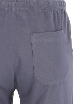 SCHIESSER heren pyjama, O-hals met knoopjes, grijs