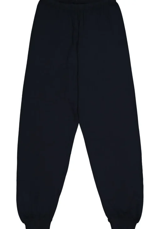 SCHIESSER heren pyjama, V-hals, blauw met wit en grijs gestreept
