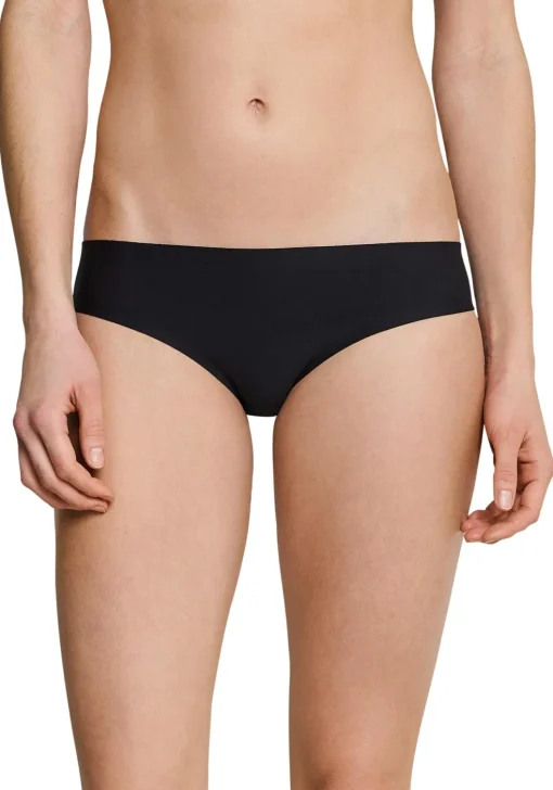 SCHIESSER Invisible Cotton dames slip (1-pack), zwart