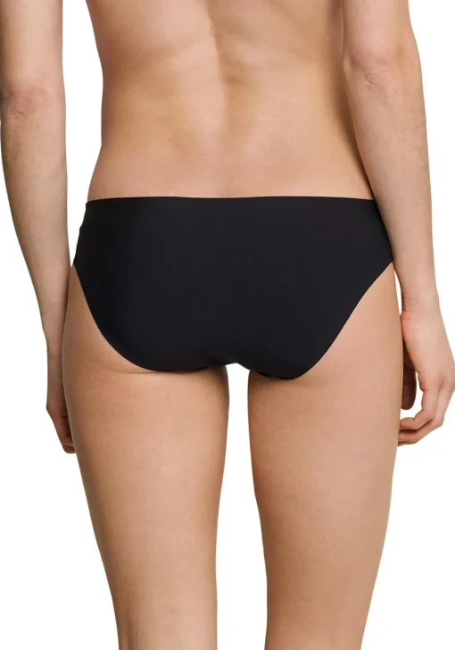 SCHIESSER Invisible Cotton dames slip (1-pack), zwart