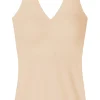 SCHIESSER Invisible Soft dames singlet, met uitneembare cups, huidskleur