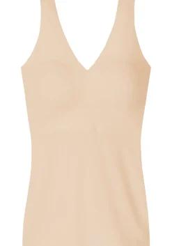 SCHIESSER Invisible Soft dames singlet, met uitneembare cups, huidskleur