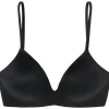 SCHIESSER Invisible Soft dames BH, voorgevormd zonder beugel, zwart