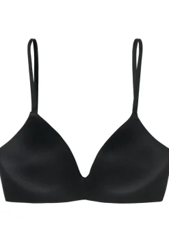 SCHIESSER Invisible Soft dames BH, voorgevormd zonder beugel, zwart