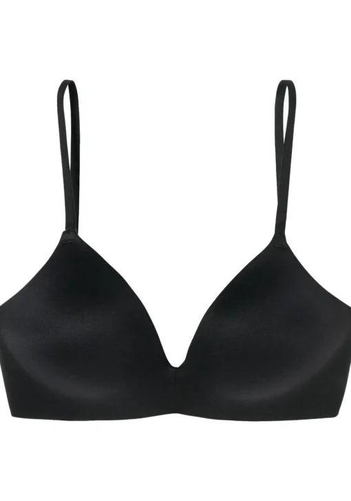 SCHIESSER Invisible Soft dames BH, voorgevormd zonder beugel, zwart