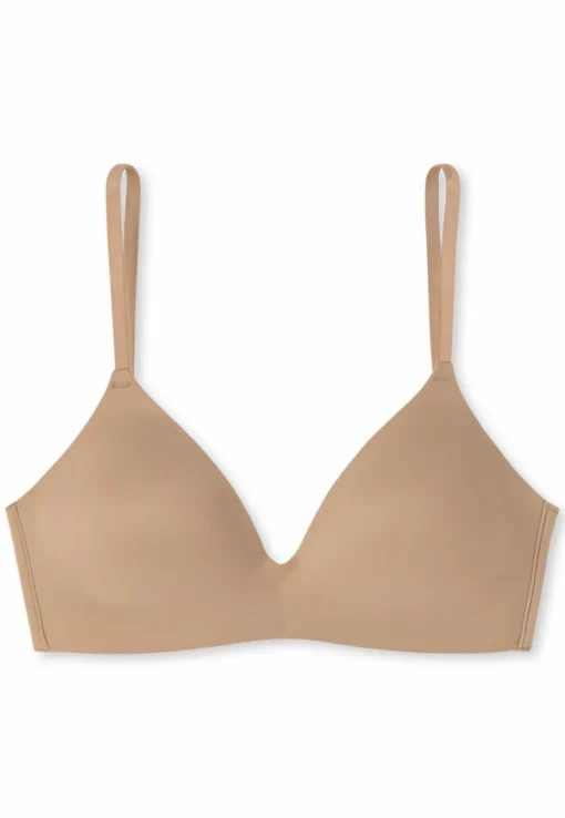 SCHIESSER Invisible Soft bh (1-pack), dames beugelbeha voorgevormd esdoornkleurig