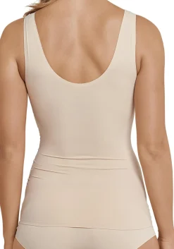 SCHIESSER Invisible Soft dames singlet, met uitneembare cups, huidskleur