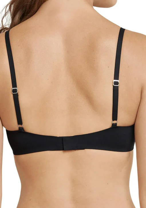 SCHIESSER Invisible Soft dames BH, voorgevormd zonder beugel, zwart