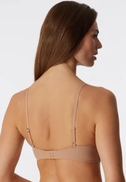 SCHIESSER Invisible Soft bh (1-pack), dames beugelbeha voorgevormd esdoornkleurig