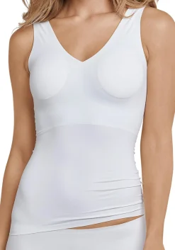 SCHIESSER Invisible Soft dames singlet, met uitneembare cups, wit