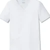 SCHIESSER Laser Cut T-shirt (1-pack), naadloos met diepe V-hals, wit