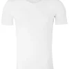 SCHIESSER Long Life Cotton T-shirt (1-pack), V-hals, wit
