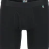 SCHIESSER Long Life Cotton shorts (1-pack), lang met gulp, zwart