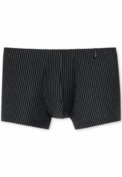 SCHIESSER Long Life Soft boxer (1-pack), heren short blauwzwarte strepen