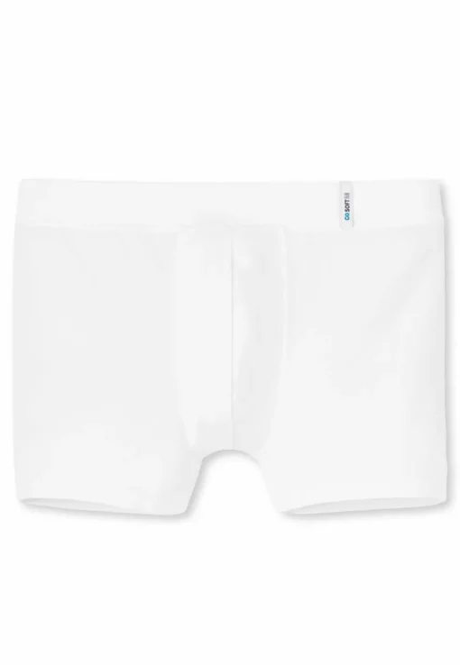 SCHIESSER Long Life Soft boxer (1-pack), heren short wit