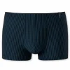 SCHIESSER Long Life Soft boxer (1-pack), heren shorts marine-zwart gestreept
