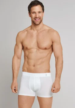 SCHIESSER Long Life Soft boxer (1-pack), heren short wit