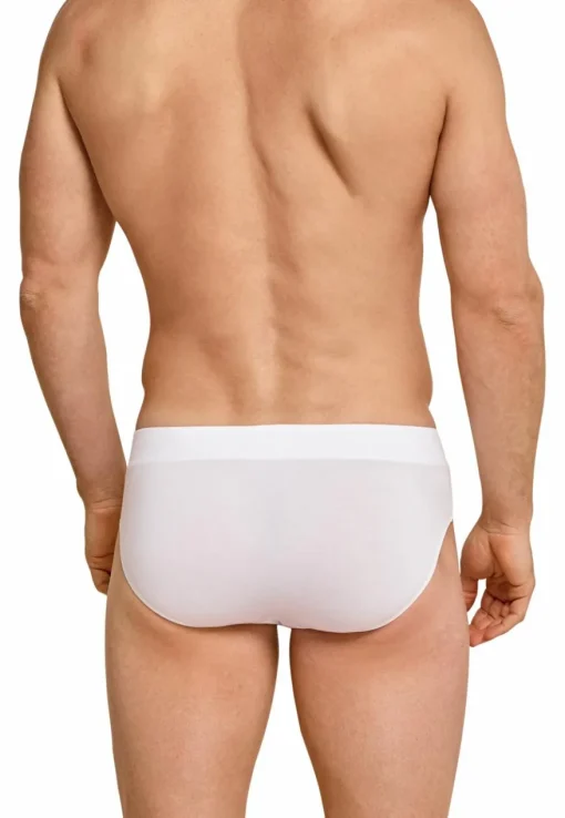SCHIESSER Long Life Soft slip (1-pack), heren rio slip wit