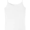 SCHIESSER Luxury dames spaghetti top (1-pack), wit