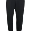 SCHIESSER Mix+Relax lounge broek, lange pijpen met boord, dun, blauw