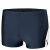 SCHIESSER Nautical Active heren badkleding, retro-zwembroek tricot gerecycled zijdelingse stroken admiraalblauw