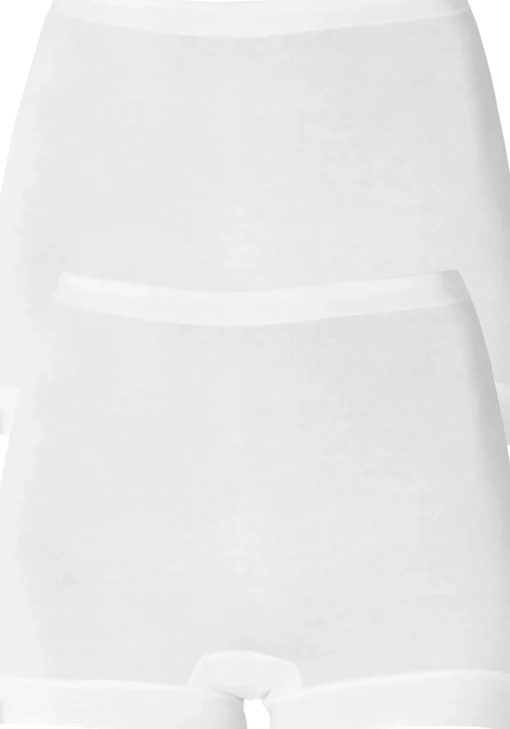 SCHIESSER Original Classics Feinripp dames pantyslips (2-pack), wit