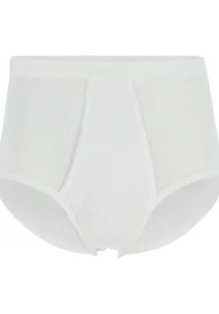 SCHIESSER Original Classics hoge slip (1-pack), Doppelripp met gulp, wit