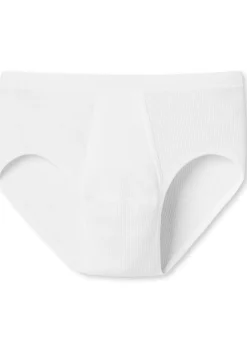 SCHIESSER Original Classics sportslip (1-pack), Doppelripp met gulp, wit