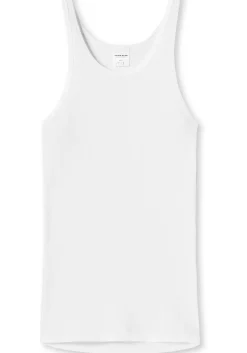 SCHIESSER Original Classics singlet (1-pack), Doppelribb, wit