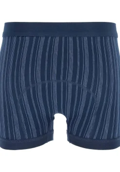 SCHIESSER Original Classics shorts (2-pack), Feinripp met gulp, blauw gestreept