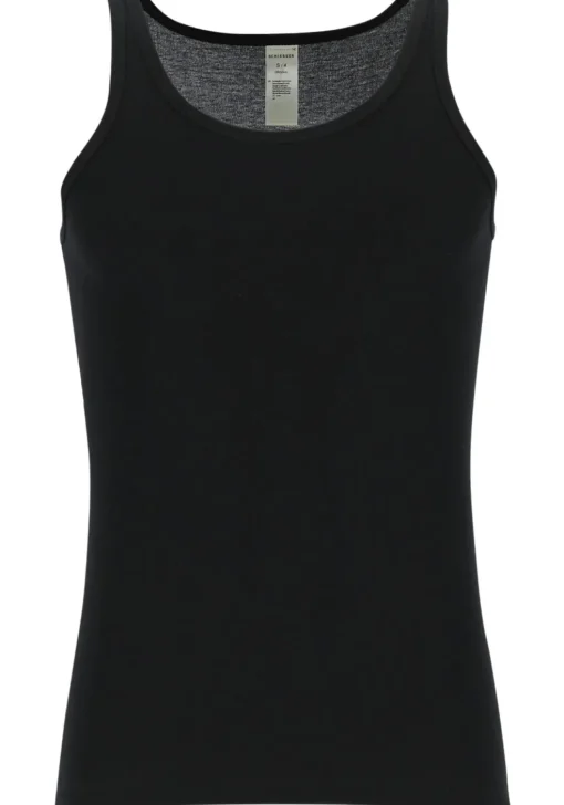 SCHIESSER Original Feinripp singlet (1-pack), zwart