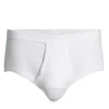 SCHIESSER Original Feinripp sportslip (1-pack), met gulp, wit