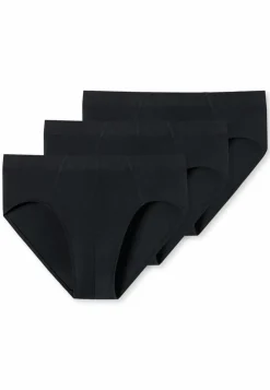 SCHIESSER pack slip (3-pack), heren superminislips, zwart