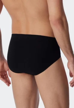 SCHIESSER pack slip (3-pack), heren superminislips, zwart