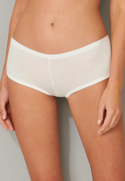 SCHIESSER Personal Fit boxer (1-pack), dames short natuurlijk wit