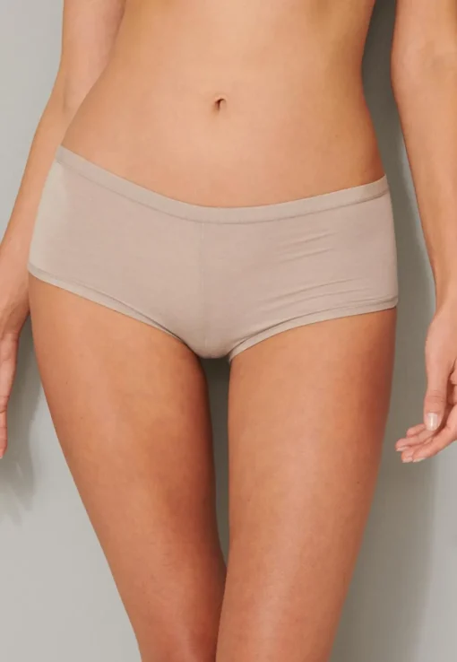 SCHIESSER Personal Fit boxer (1-pack), dames short bruin