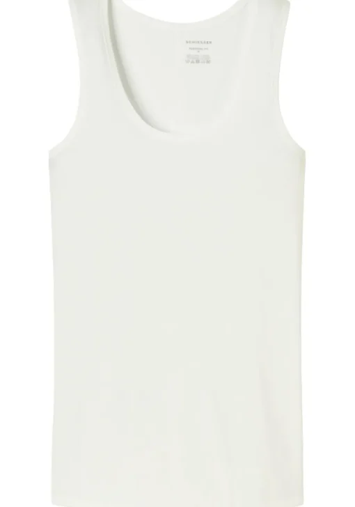 SCHIESSER Personal Fit singlet (1-pack), dames tank top natuurlijk wit